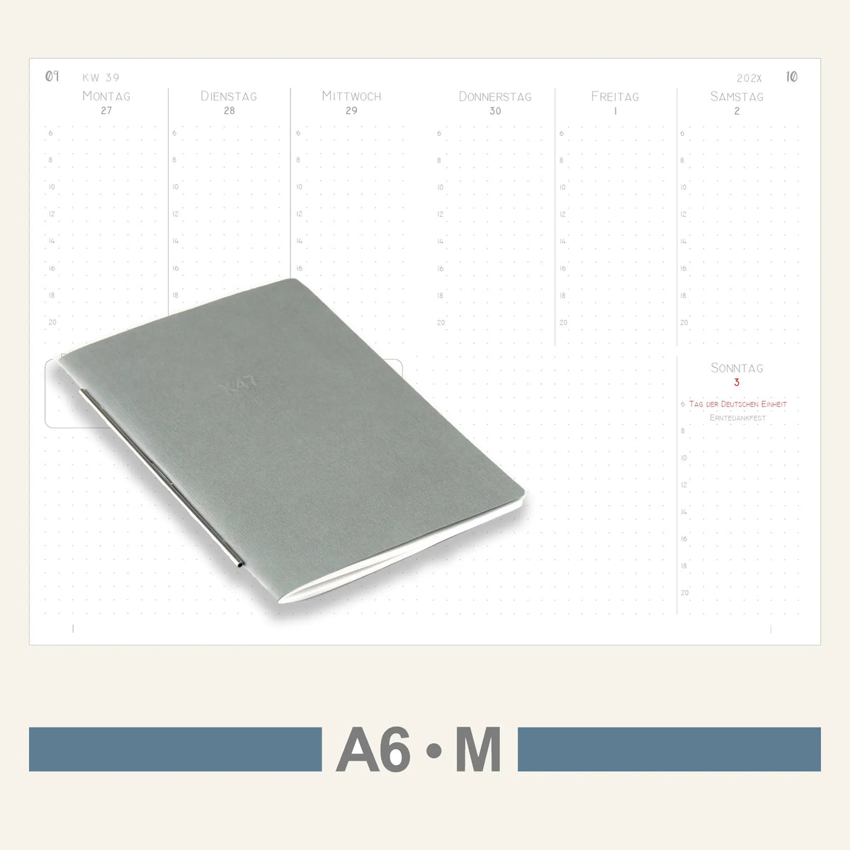 A6 Einlagen - Kalender