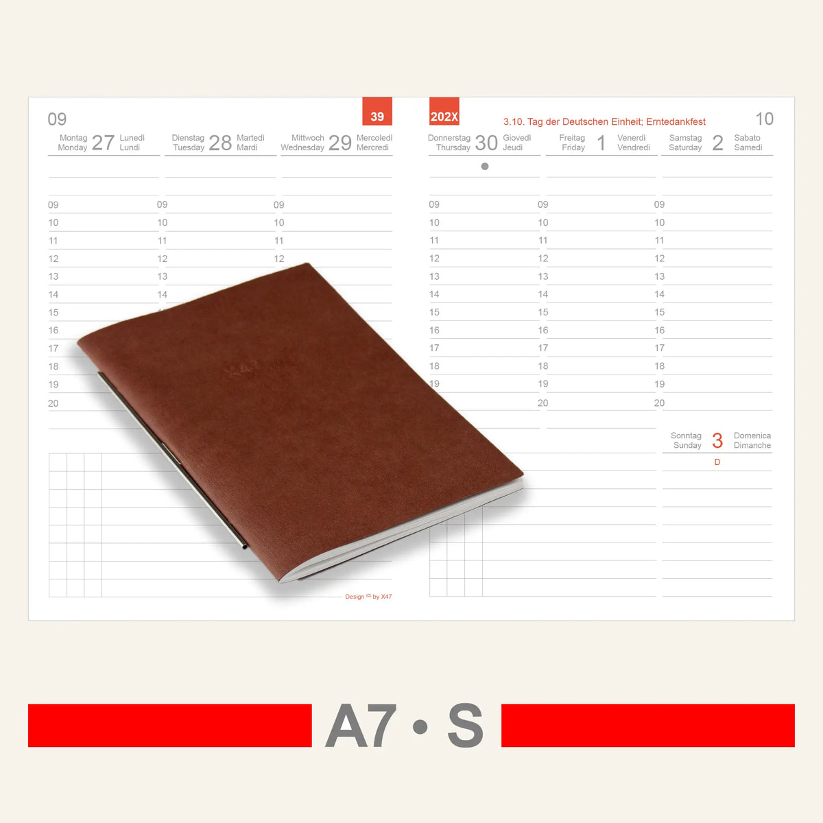A7 Einlagen - Kalender