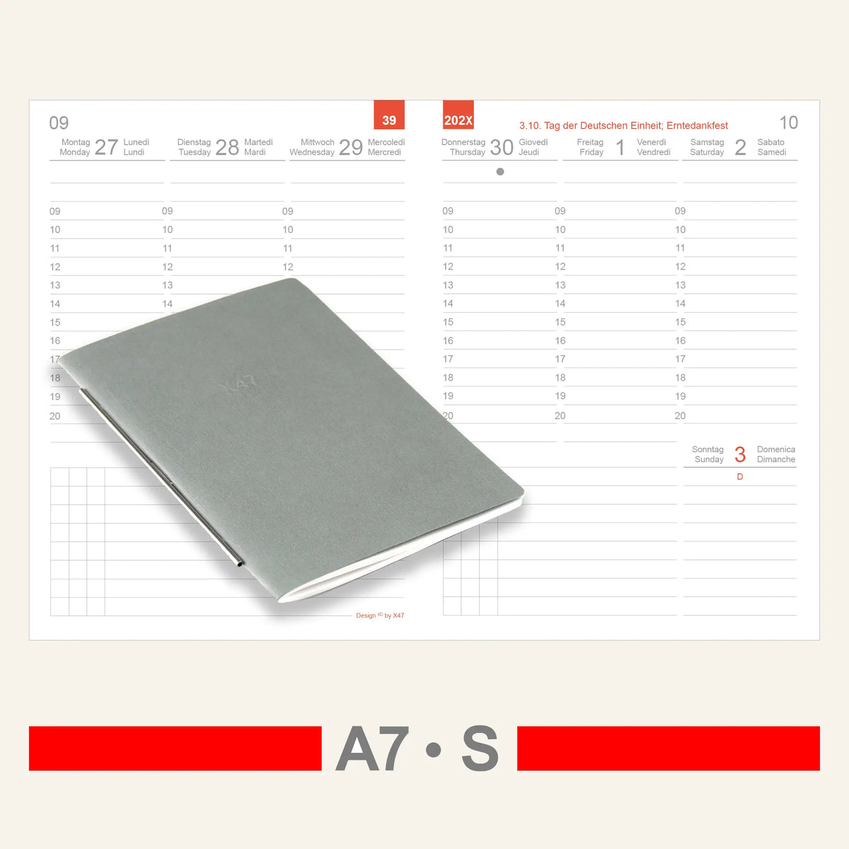A7 Einlagen - Kalender