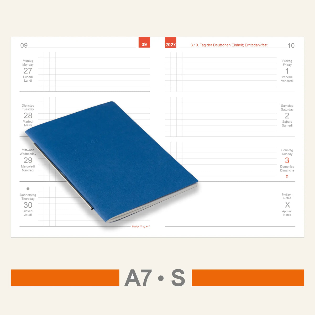 A7 Einlagen - Kalender