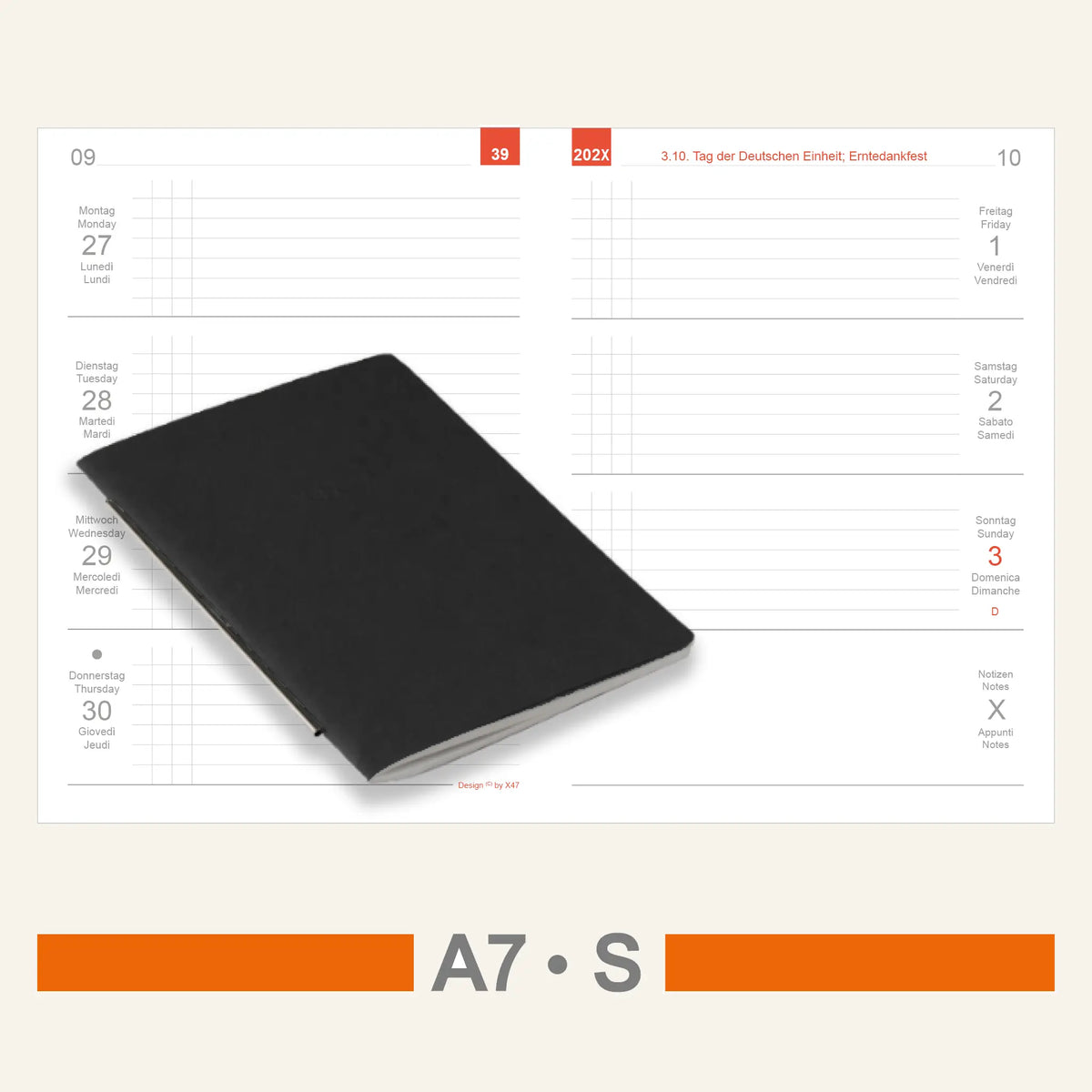 A7 Einlagen - Kalender