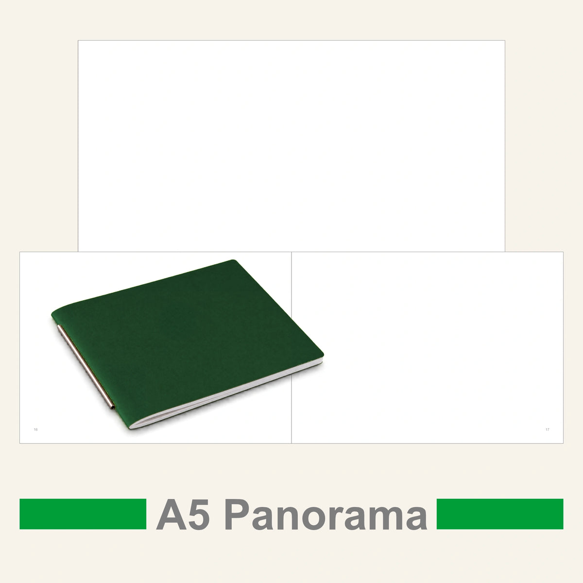 A5 Panorama Einlagen - Notizen
