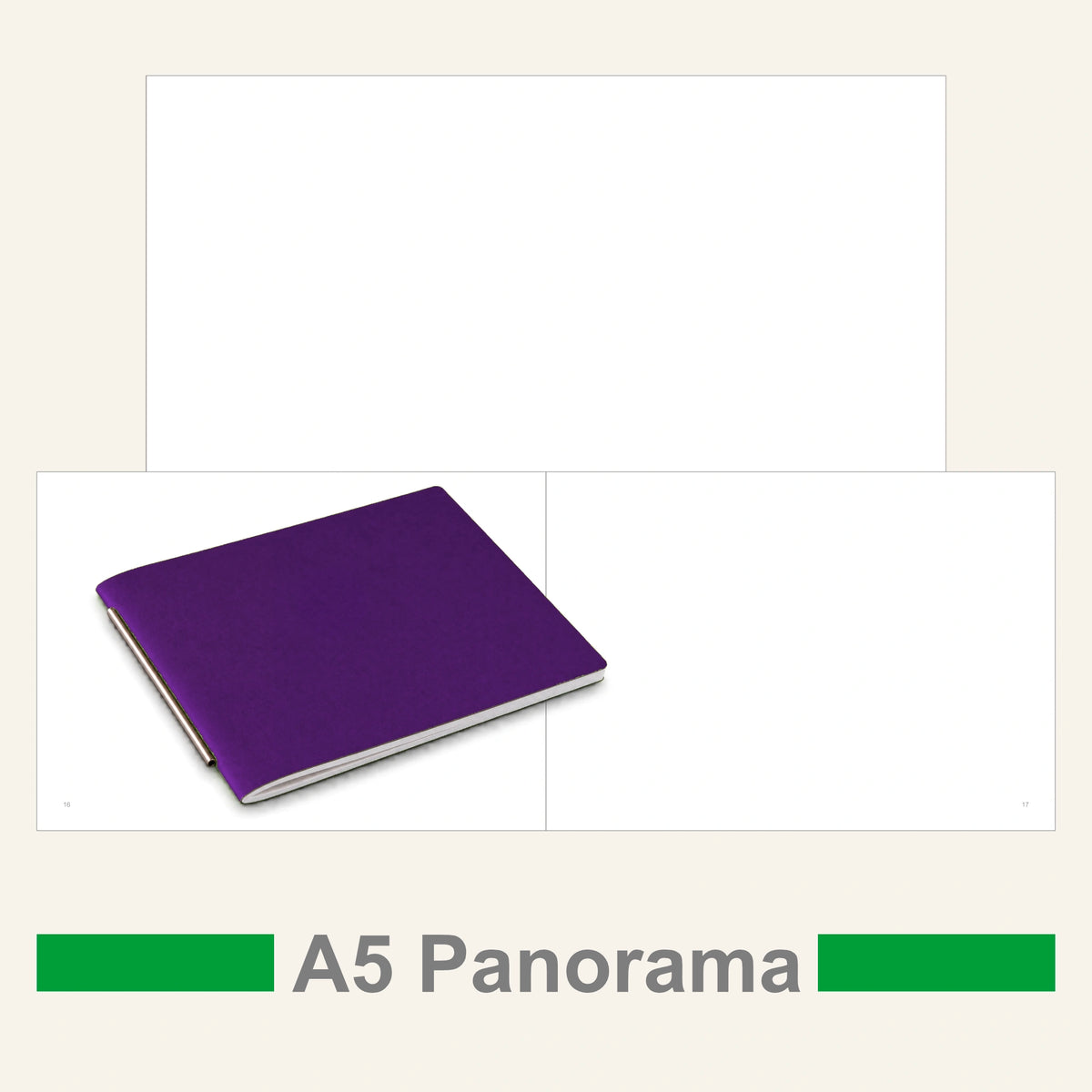 A5 Panorama Einlagen - Notizen