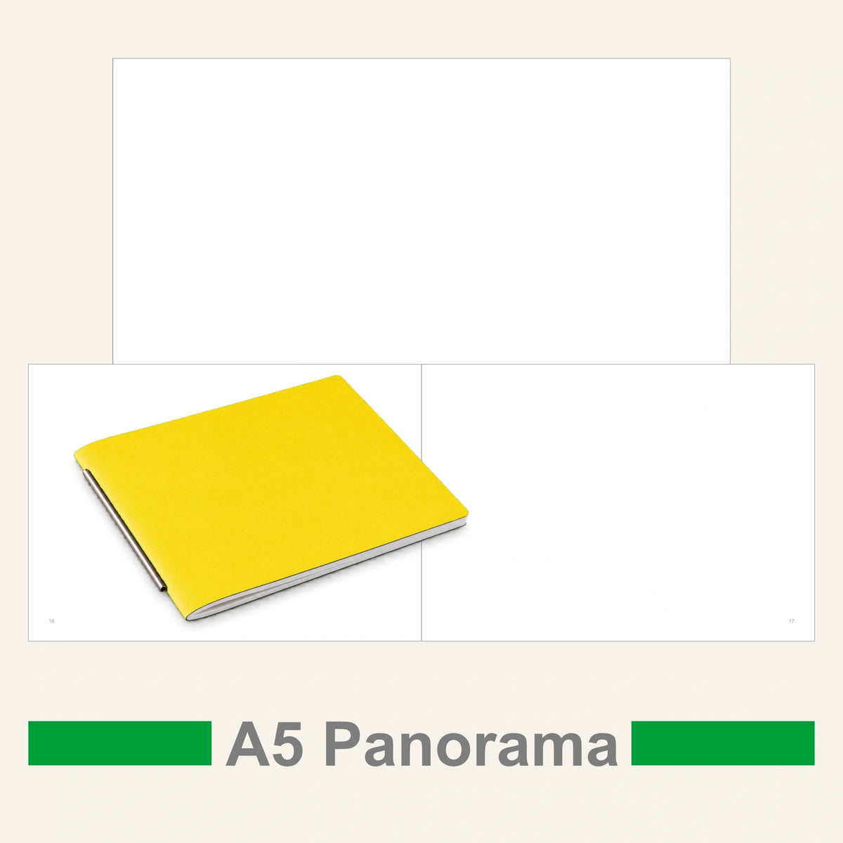 A5 Panorama Einlagen - Notizen