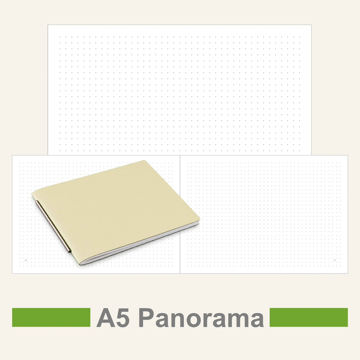 A5 Panorama Einlagen - Notizen