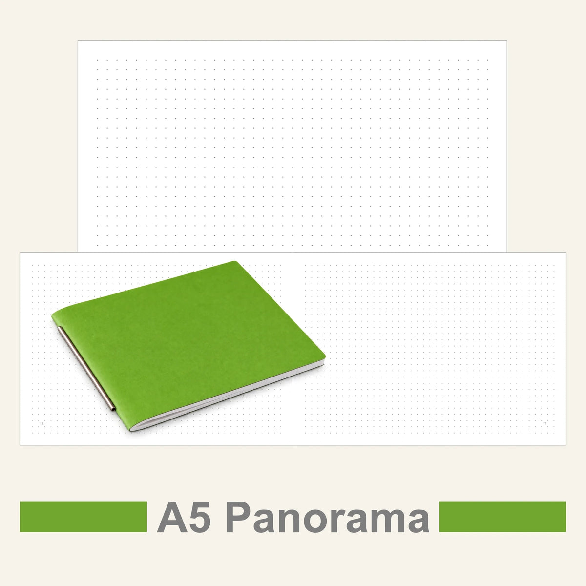 A5 Panorama Einlagen - Notizen