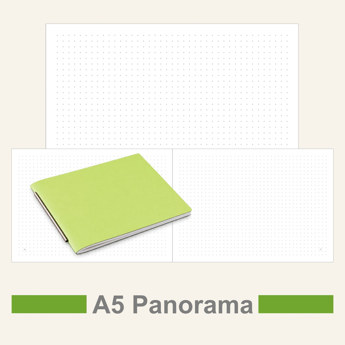 A5 Panorama Einlagen - Notizen