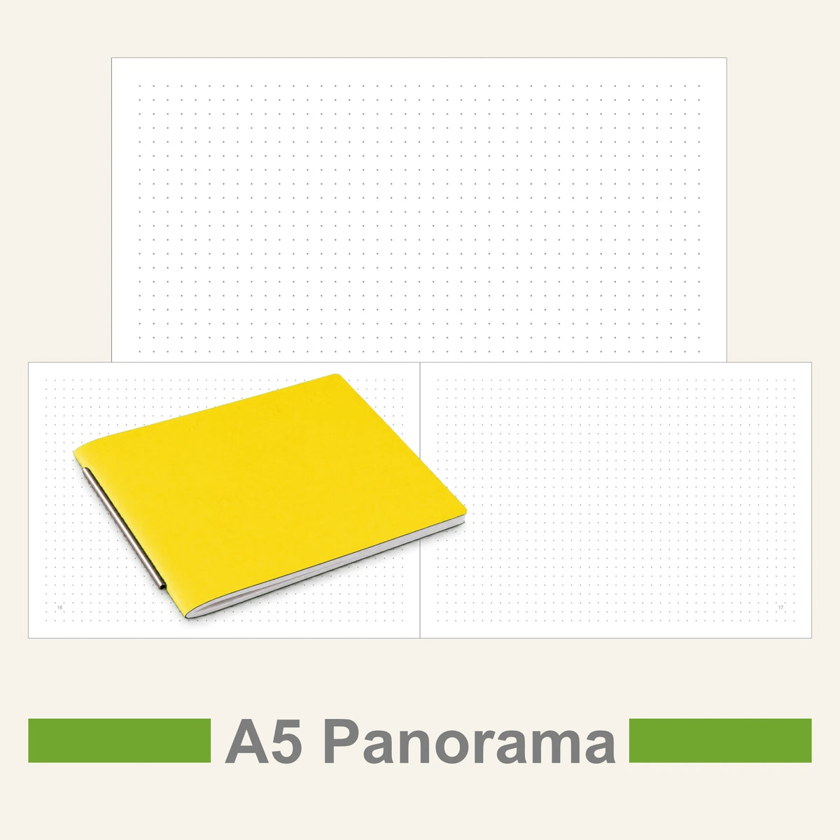 A5 Panorama Einlagen - Notizen