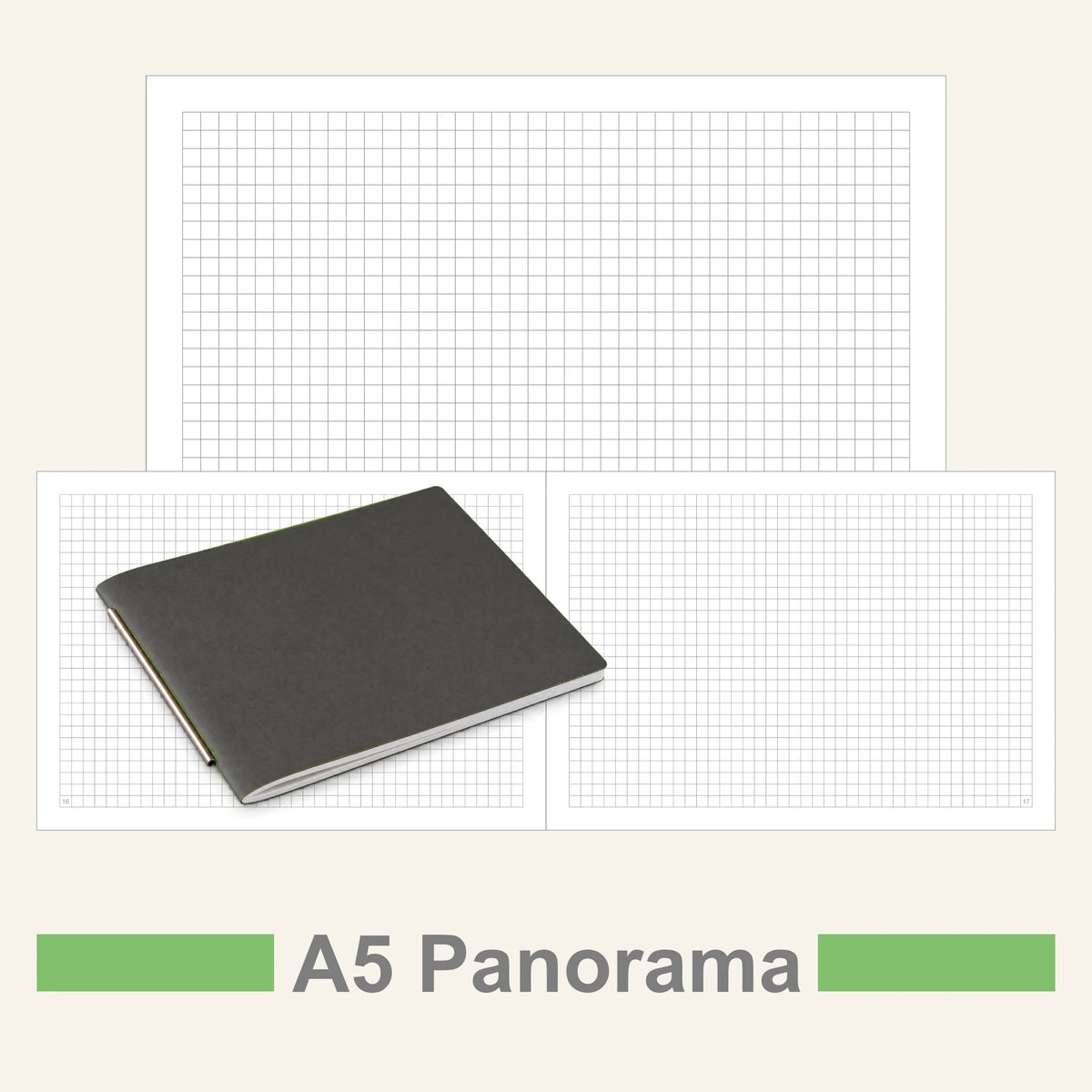 A5 Panorama Einlagen - Notizen