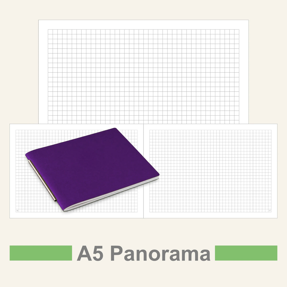 A5 Panorama Einlagen - Notizen