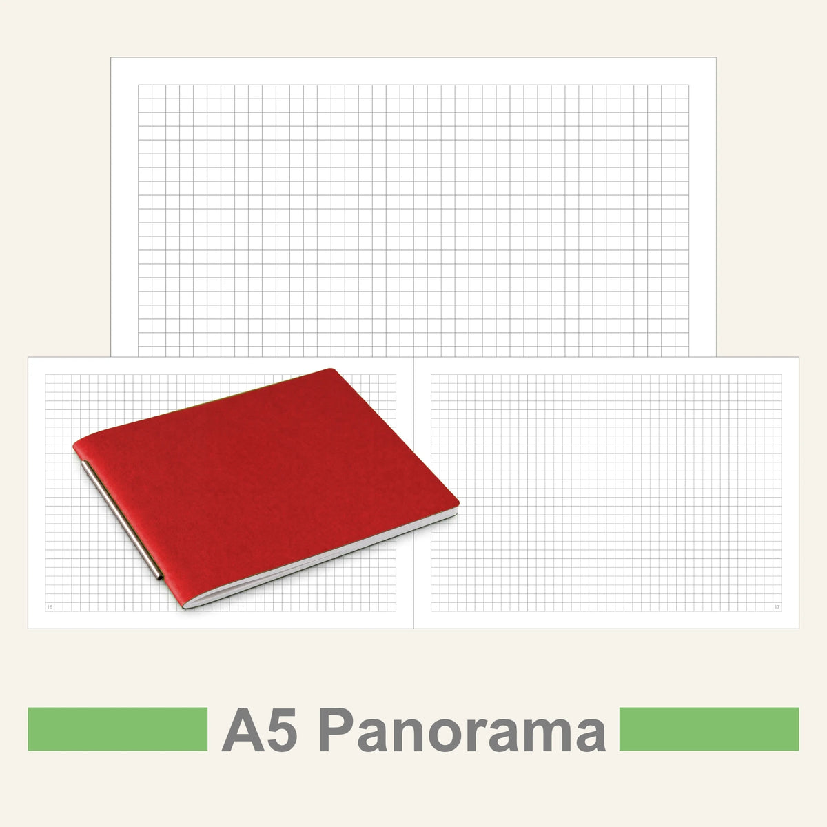 A5 Panorama Einlagen - Notizen