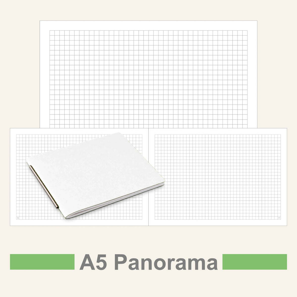 A5 Panorama Einlagen - Notizen