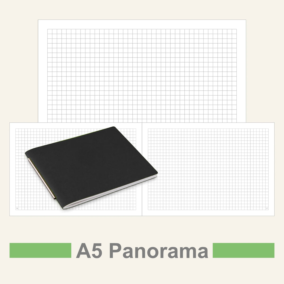 A5 Panorama Einlagen - Notizen