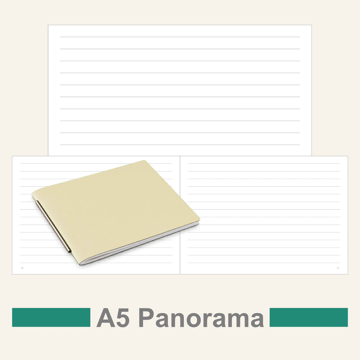 A5 Panorama Einlagen - Notizen