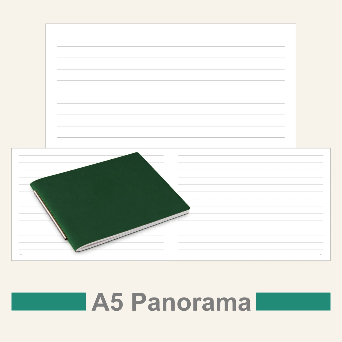 A5 Panorama Einlagen - Notizen