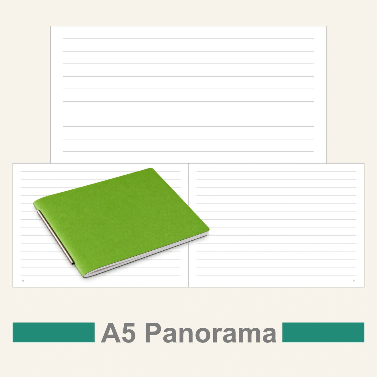 A5 Panorama Einlagen - Notizen