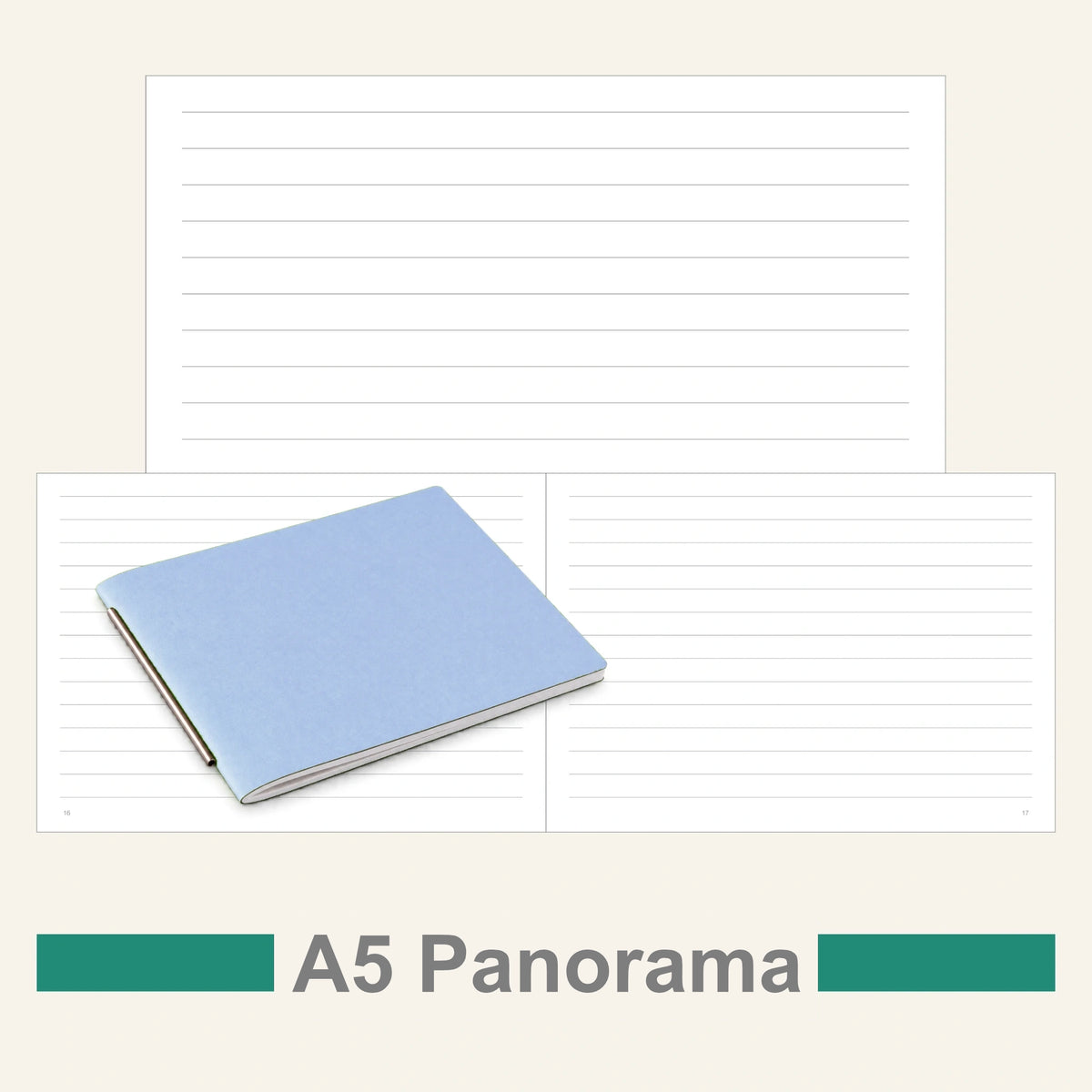 A5 Panorama Einlagen - Notizen