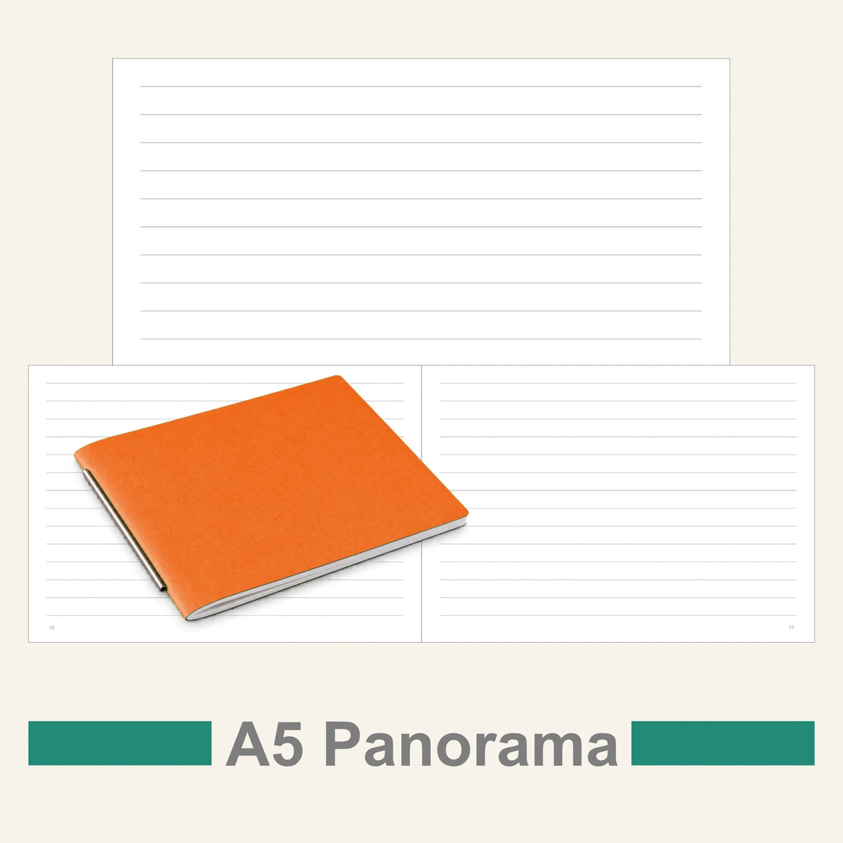 A5 Panorama Einlagen - Notizen