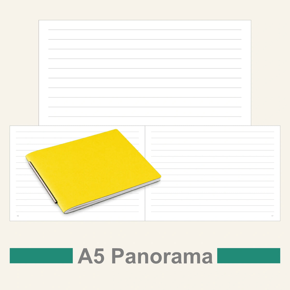 A5 Panorama Einlagen - Notizen