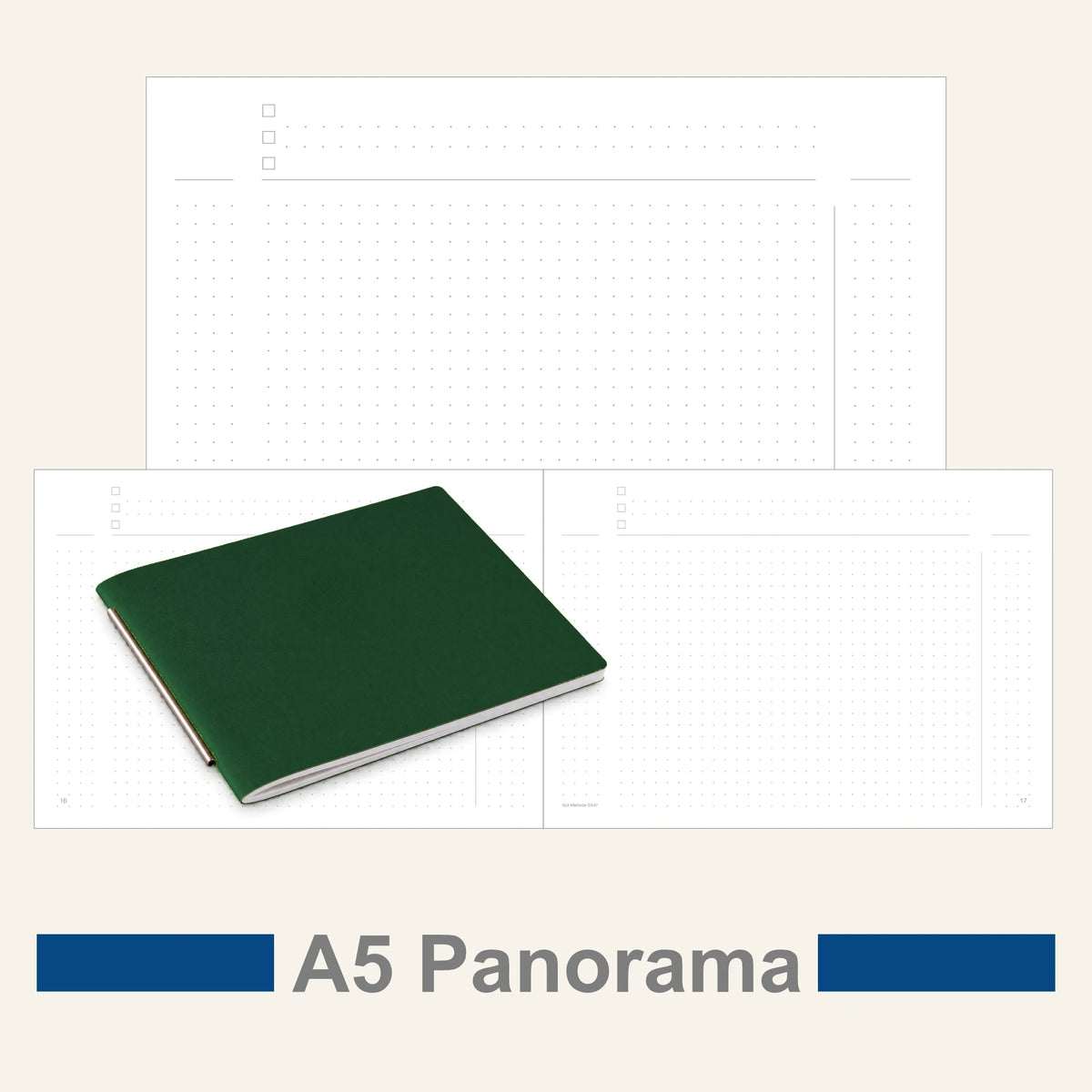 A5 Panorama Einlagen - Notizen
