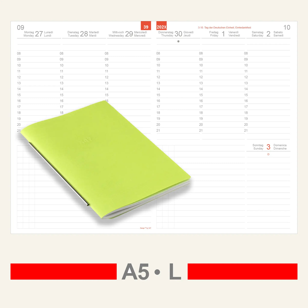 A5 Inserts - Calendar