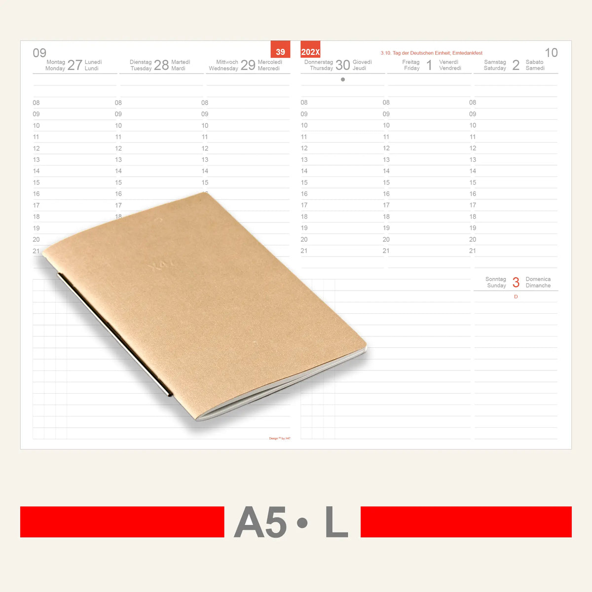 A5 Inserts - Calendar