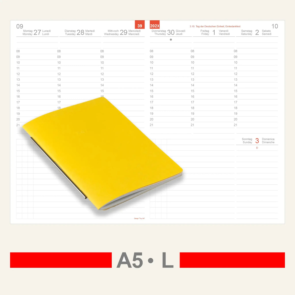 A5 Inserts - Calendar