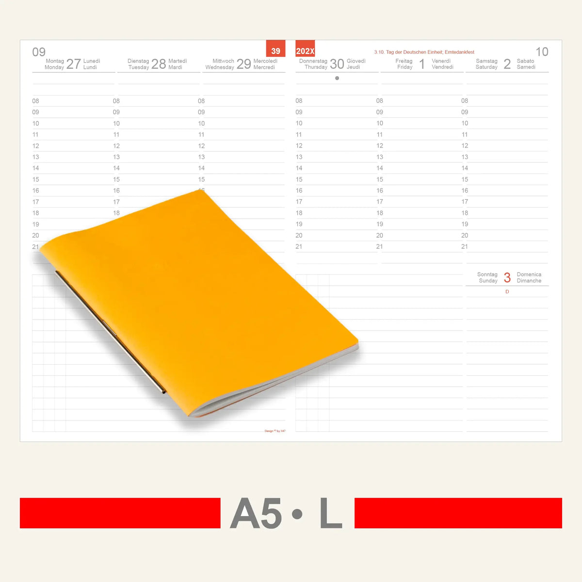 A5 Inserts - Calendar