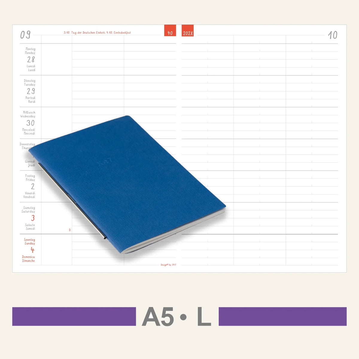 A5 Inserts - Calendar
