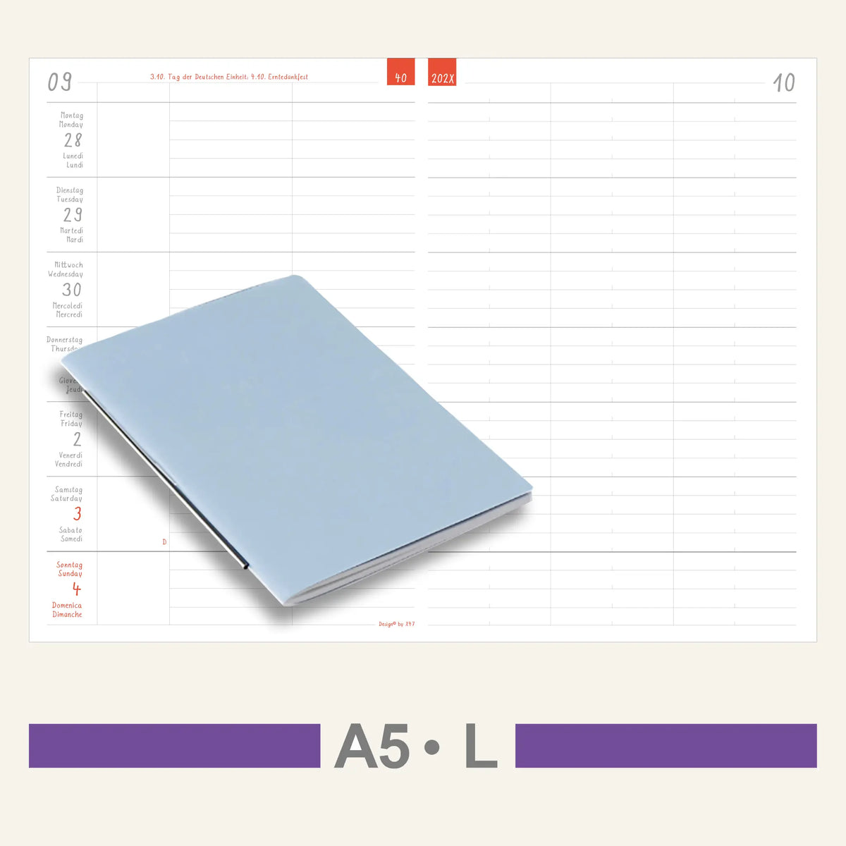 A5 Inserts - Calendar