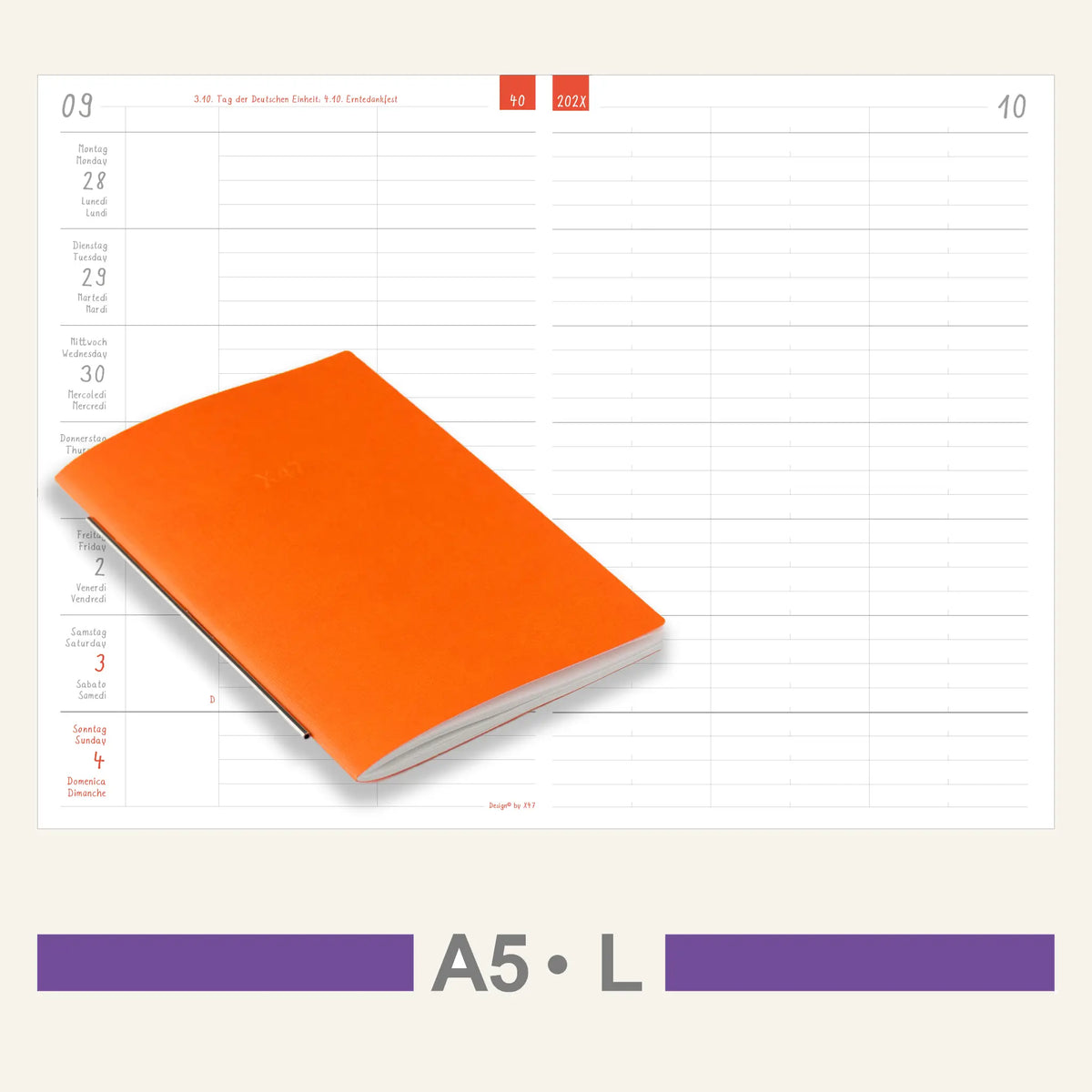 A5 Inserts - Calendar