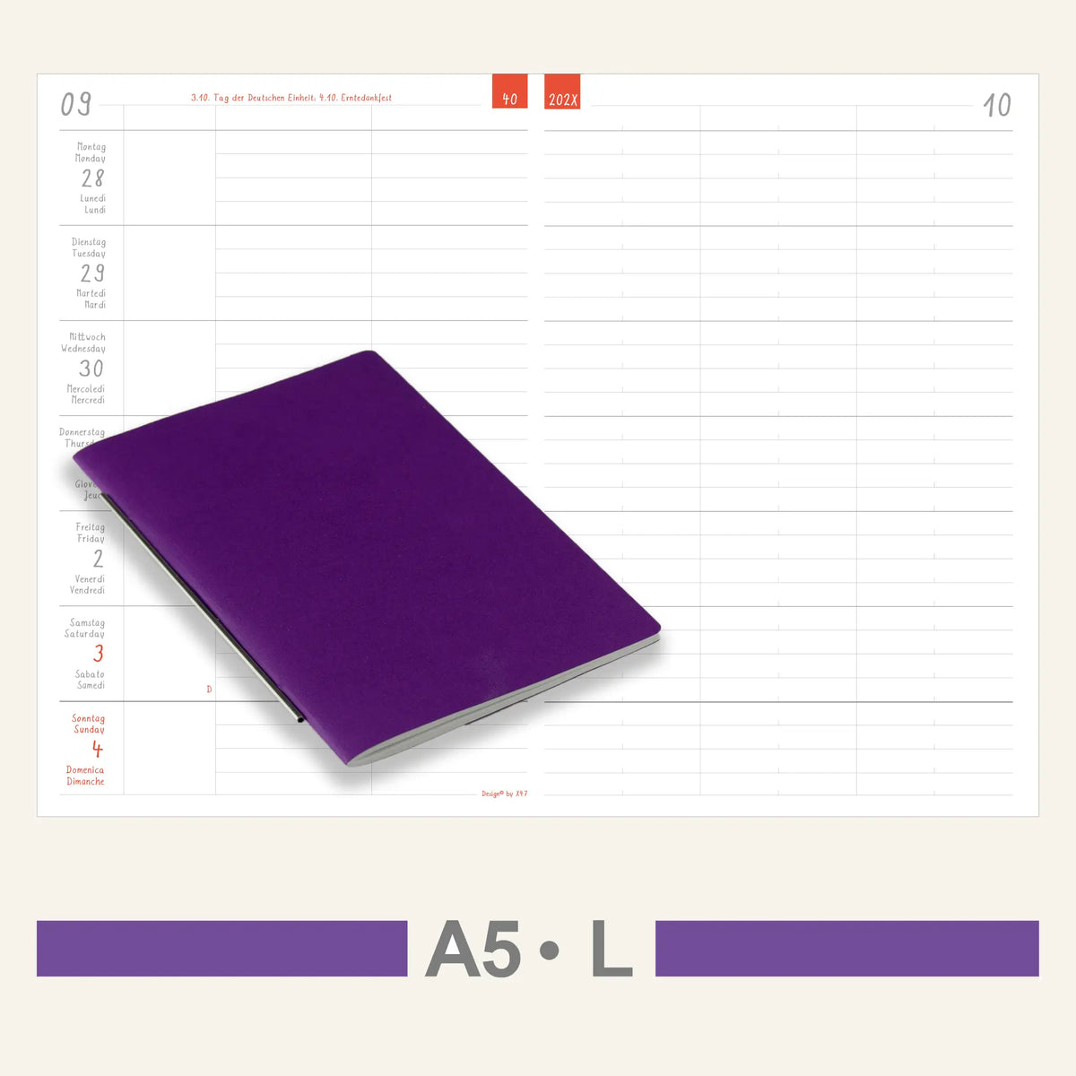A5 Inserts - Calendar