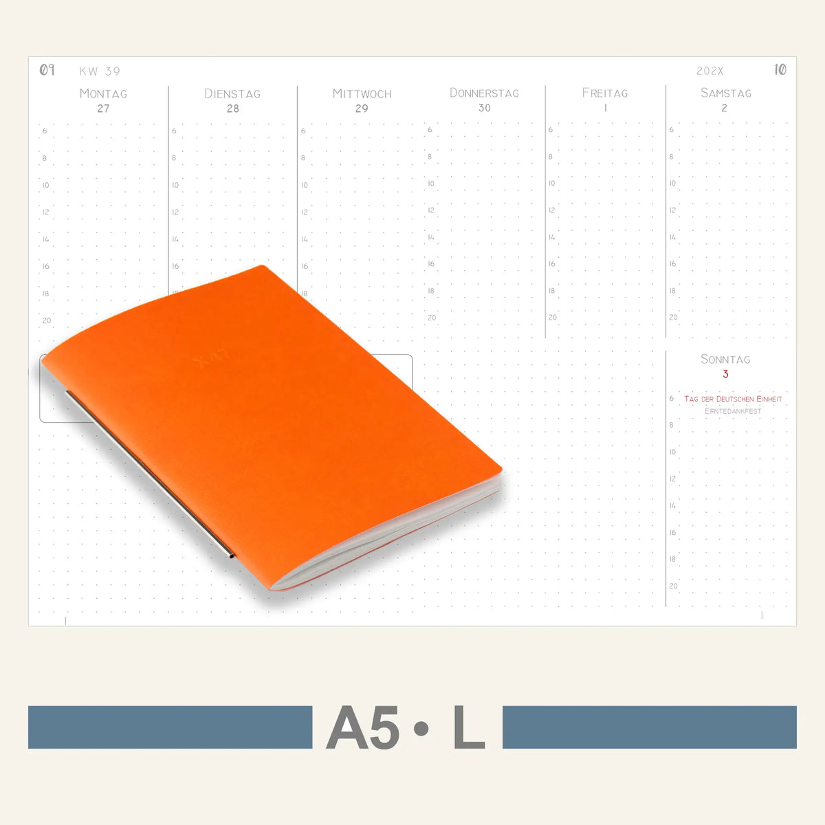 A5 Inserts - Calendar