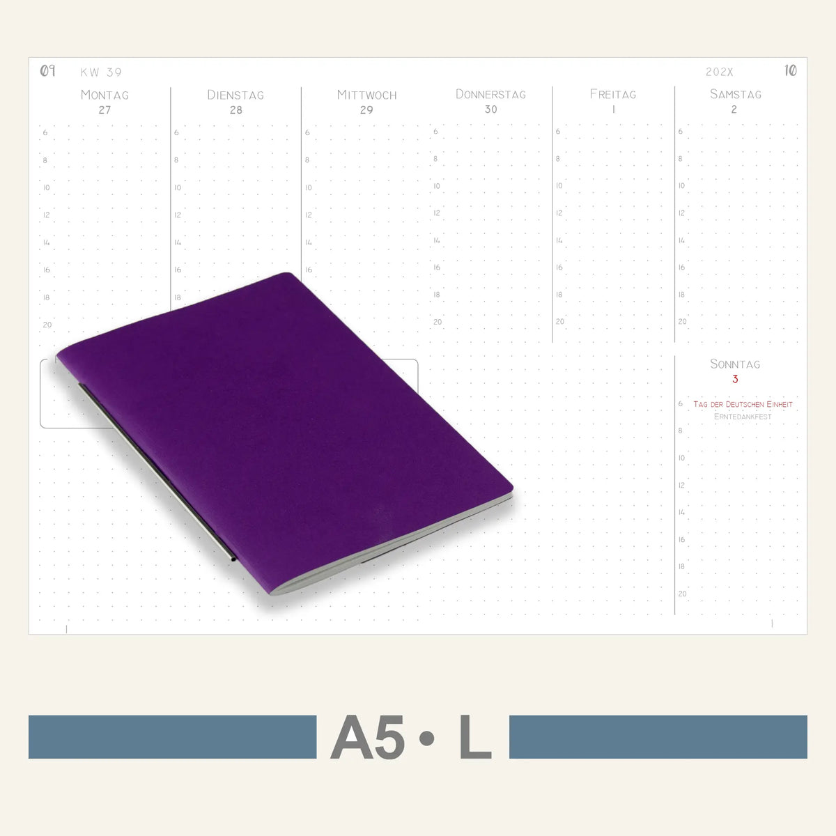 A5 Inserts - Calendar