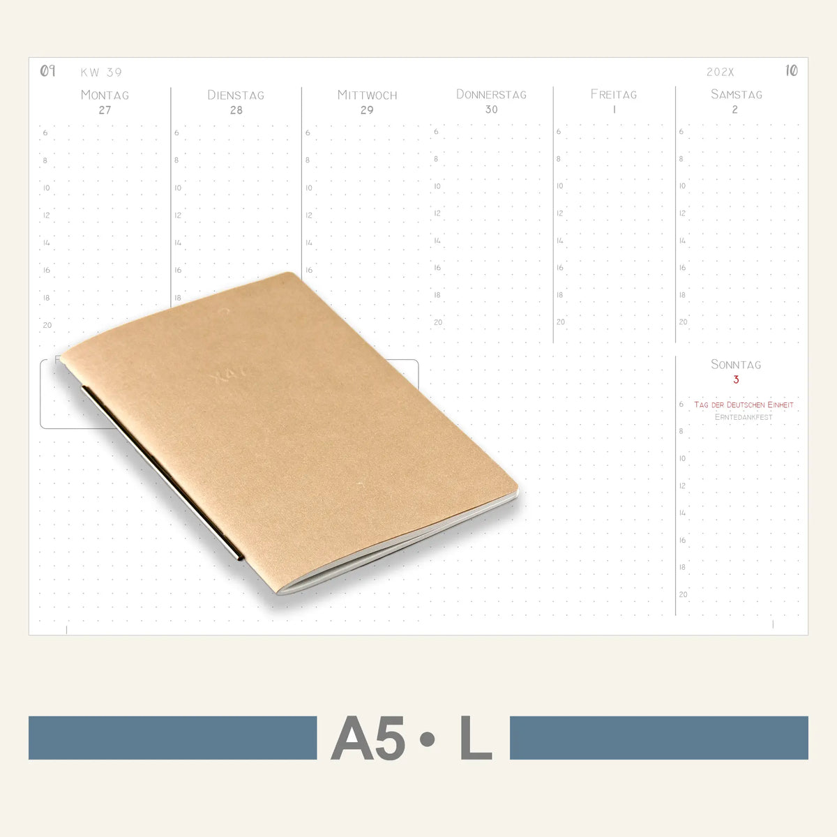 A5 Inserts - Calendar