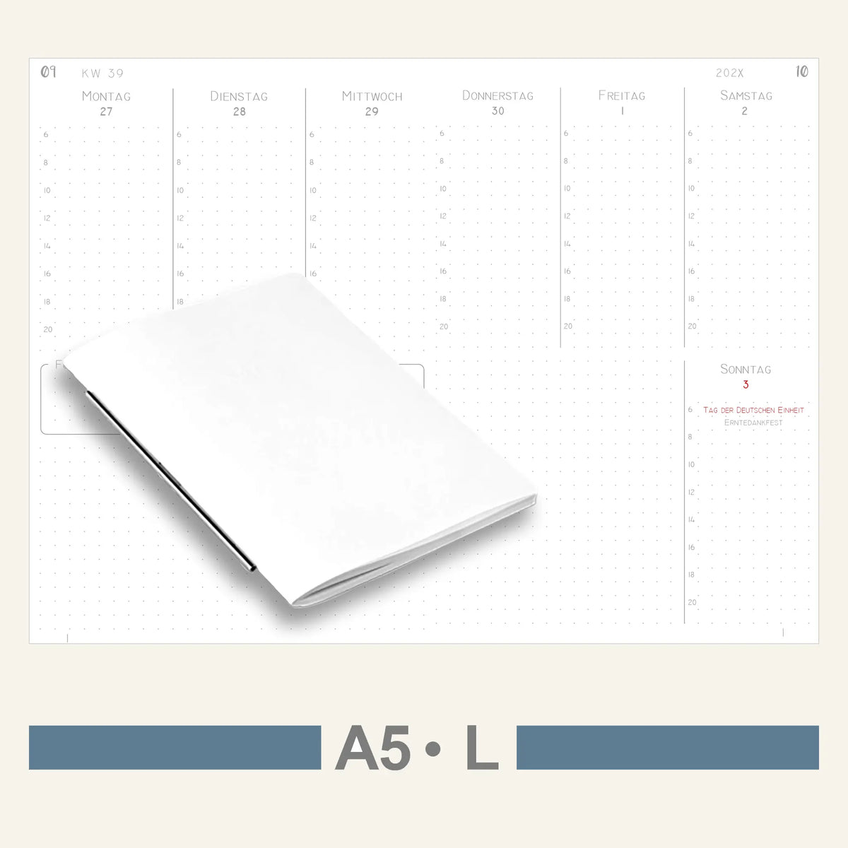 A5 Inserts - Calendar