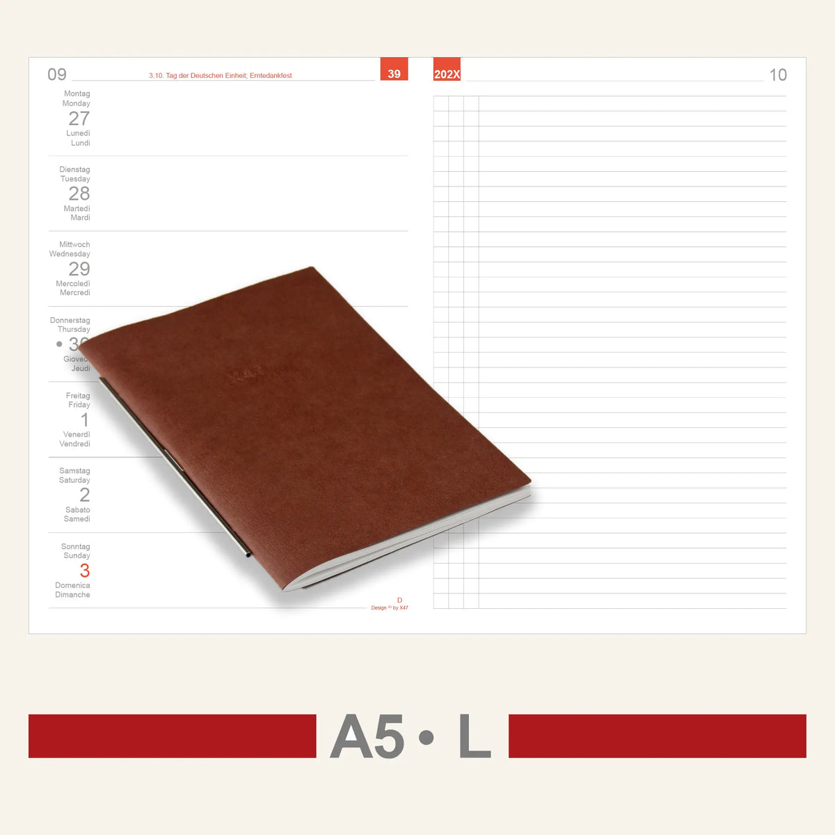 A5 Inserts - Calendar