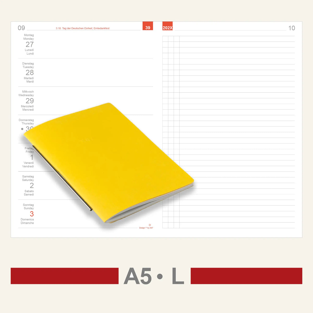A5 Inserts - Calendar