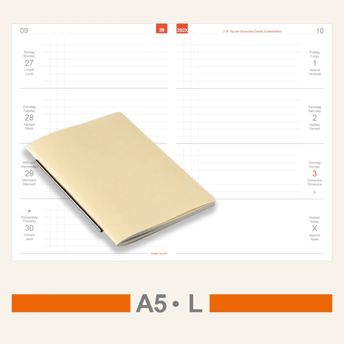 A5 Inserts - Calendar