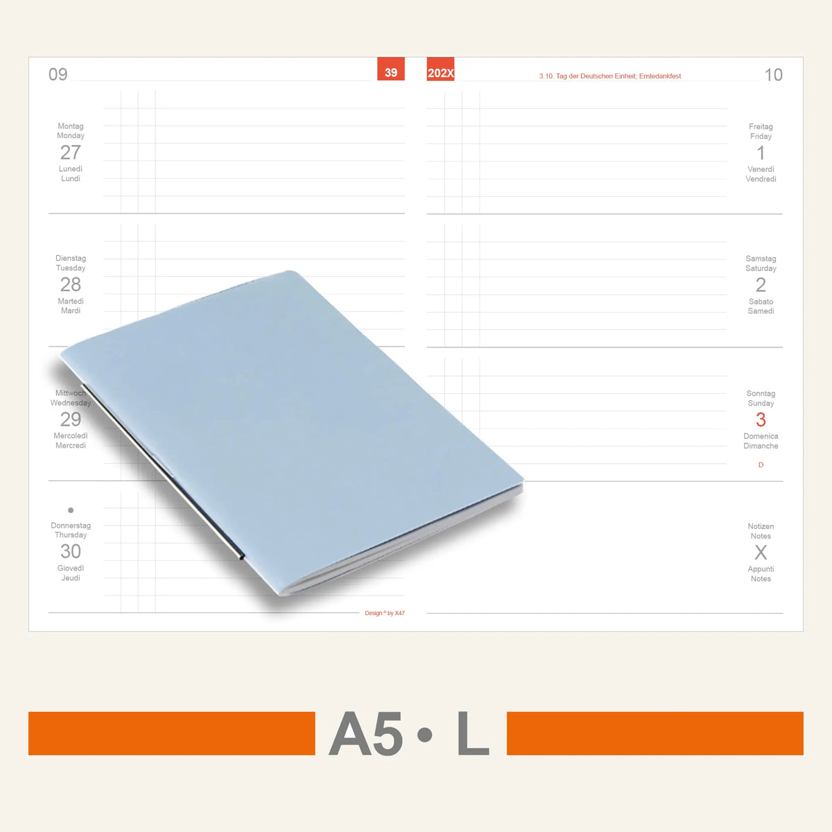 A5 Inserts - Calendar