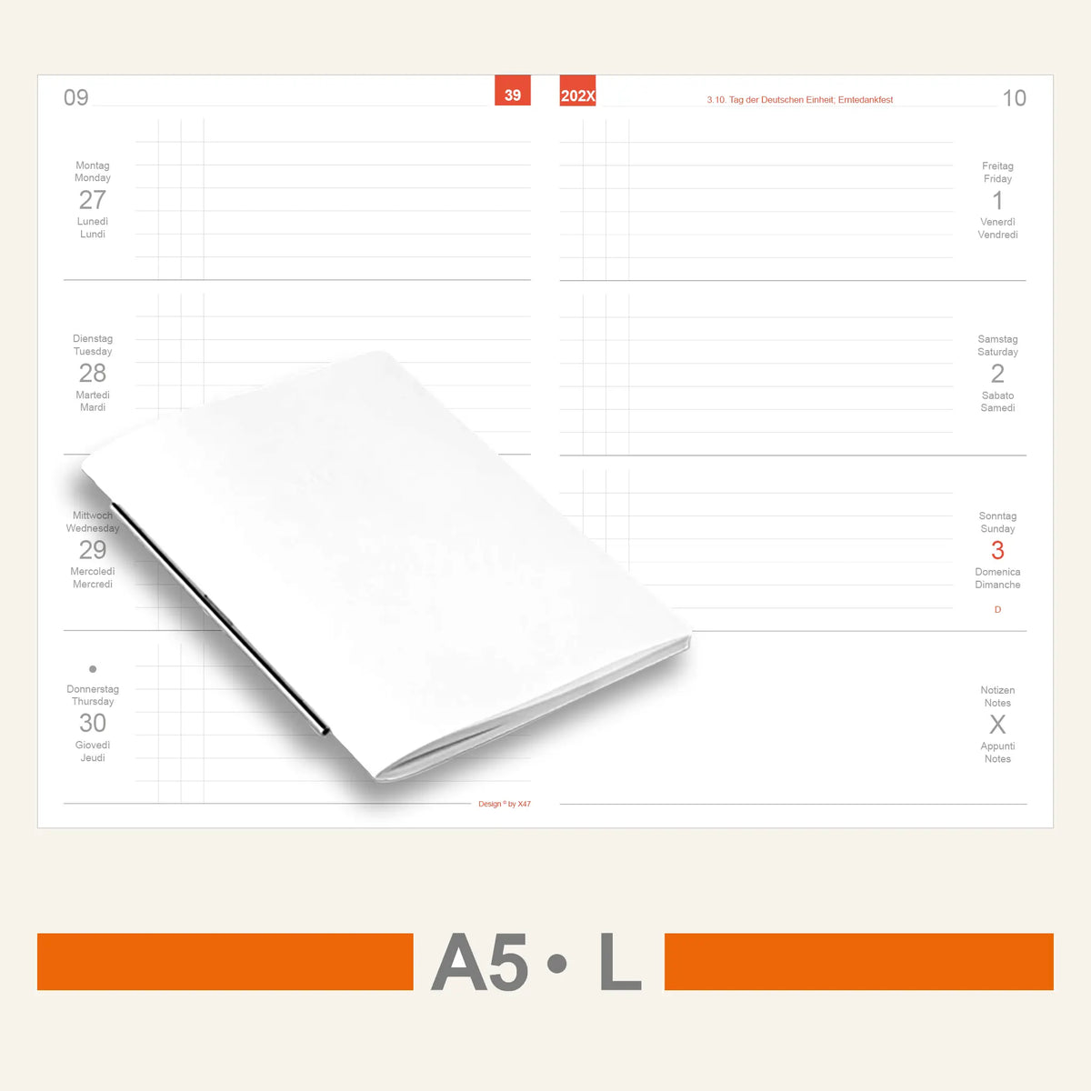 A5 Inserts - Calendar