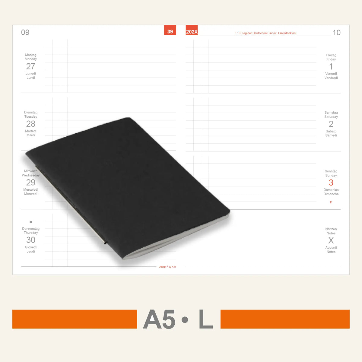 A5 Inserts - Calendar