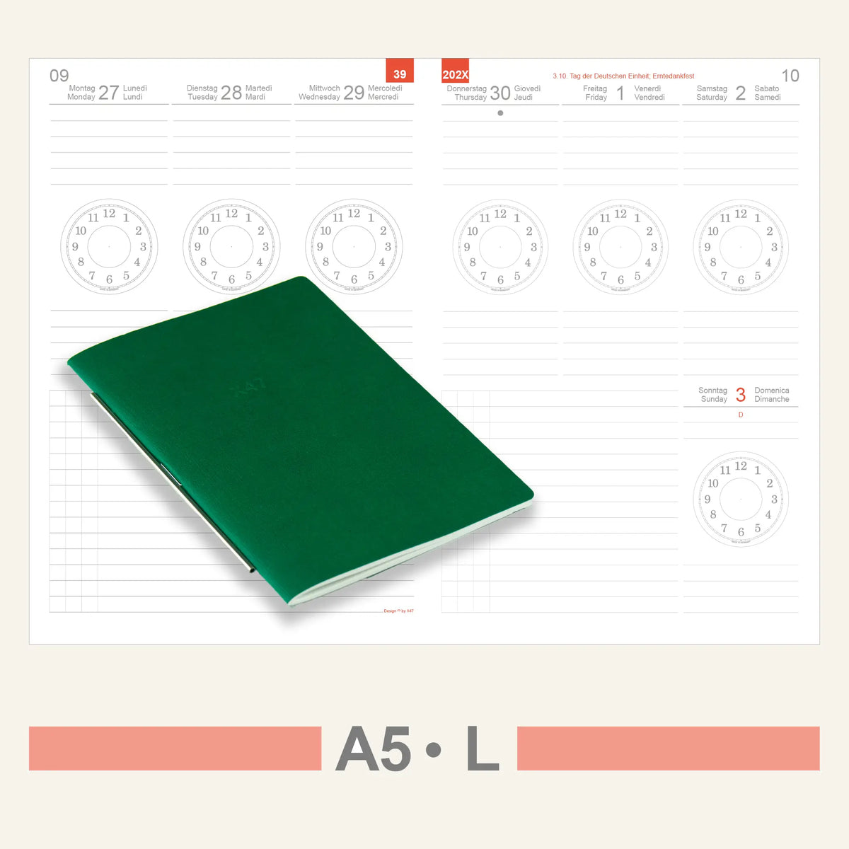 A5 Inserts - Calendar