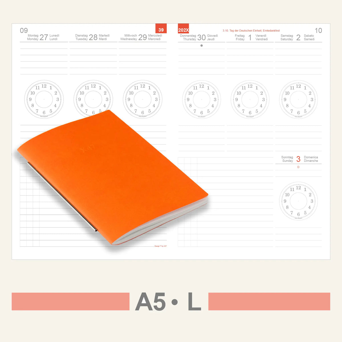 A5 Inserts - Calendar