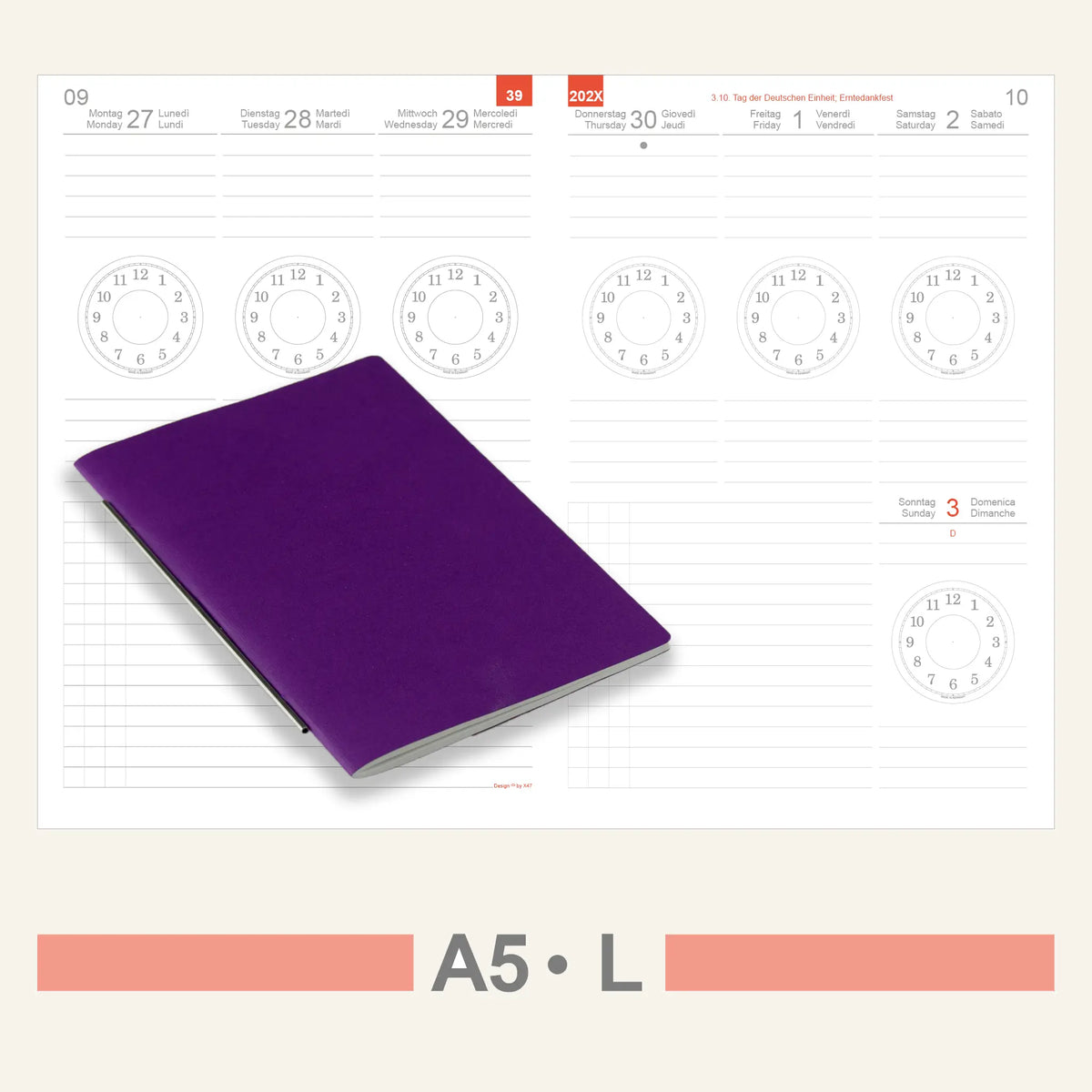 A5 Inserts - Calendar