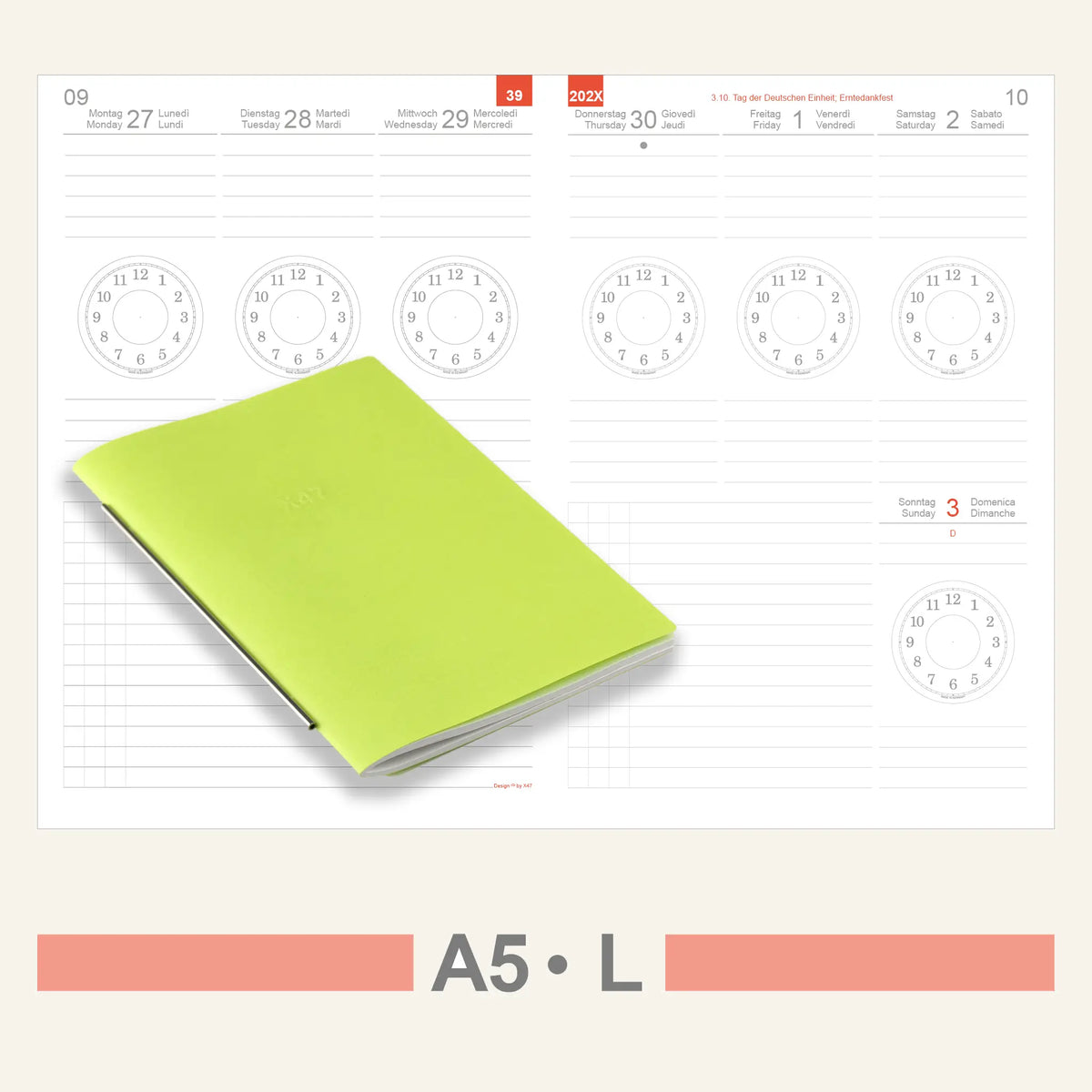 A5 Inserts - Calendar