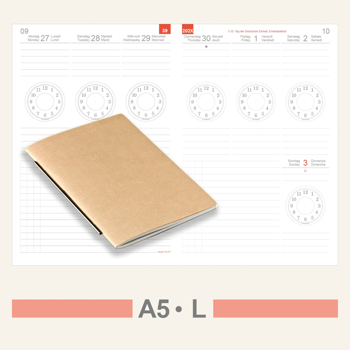 A5 Inserts - Calendar
