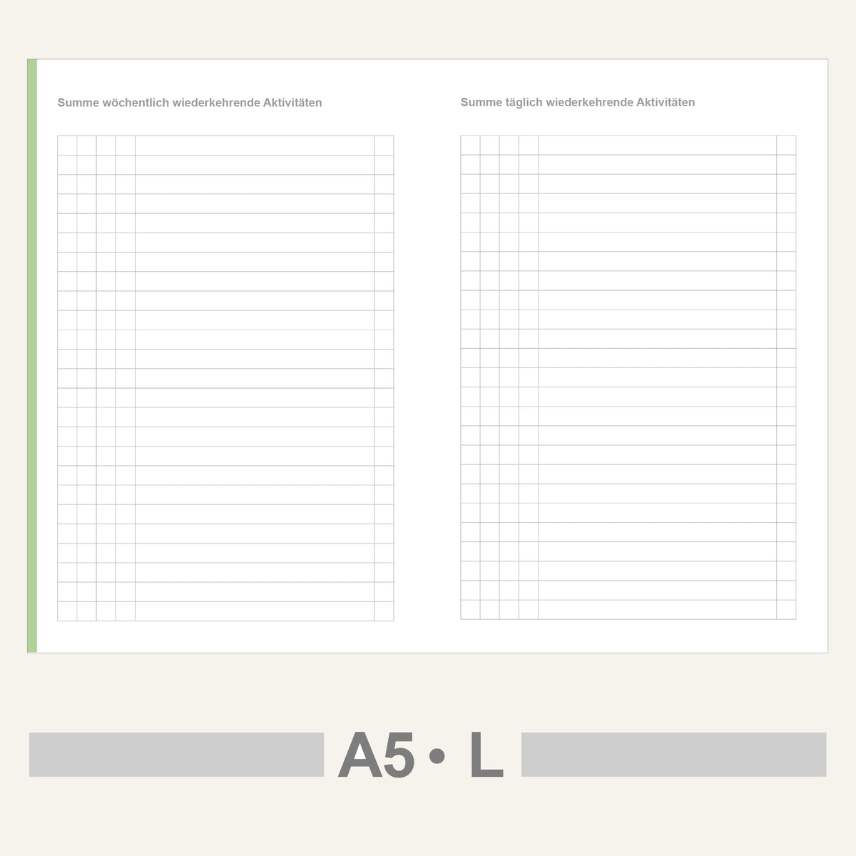 A5 inserts - further booklets II