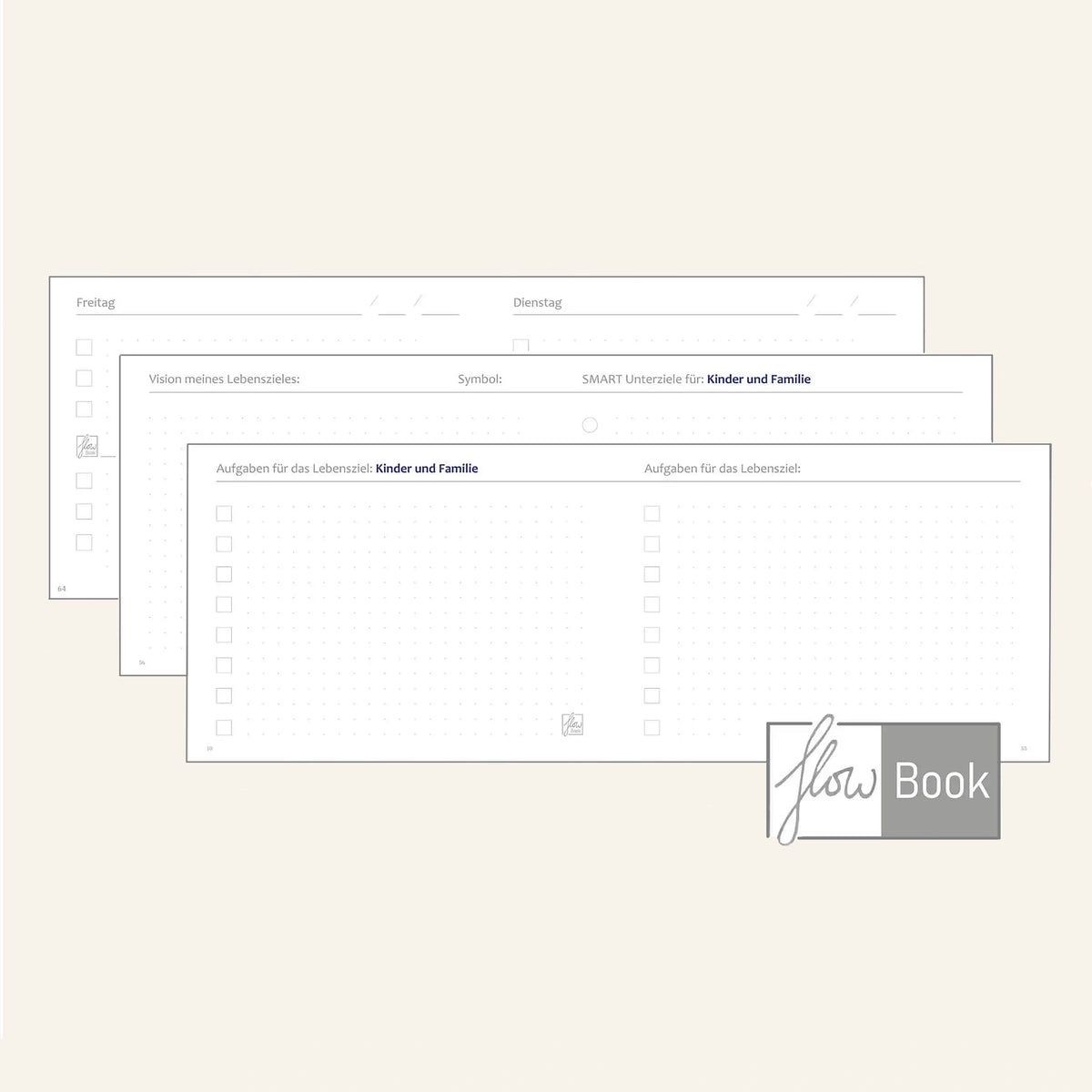 FlowBook Einlagen | A6 Quer