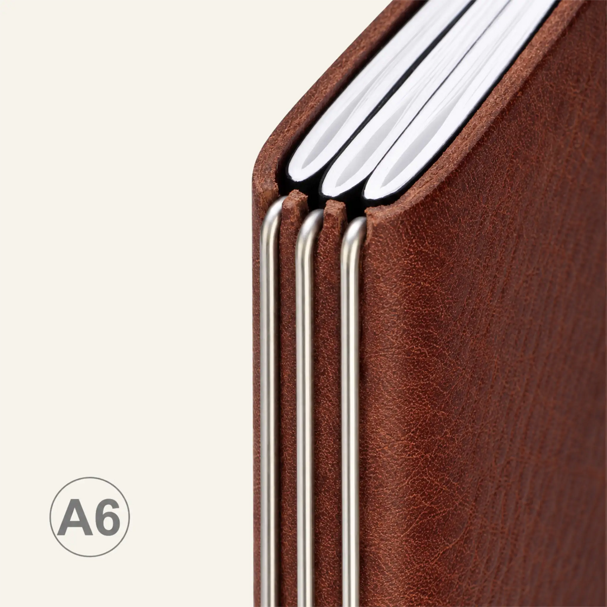 A6 STEEL Komplettpaket - Notizbuch